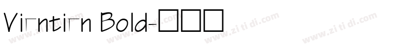 Vientien Bold字体转换